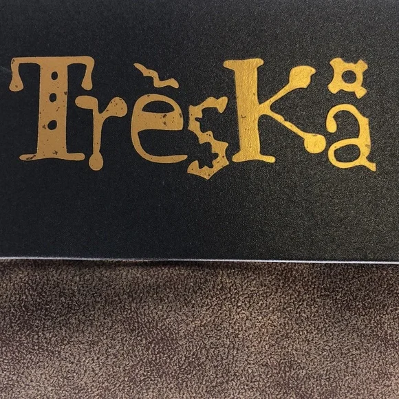 Treska Brown Shoulder Bag With Strap Smaller Bag Inside - Picture 5 of 5